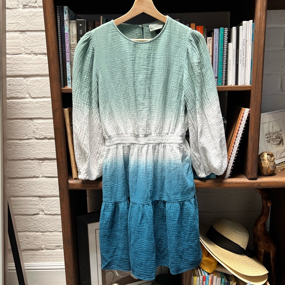 Universal Thread | puff sleeve tiered dress